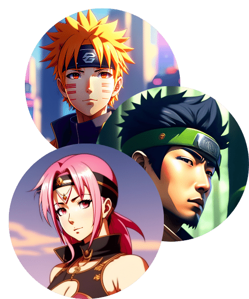 Personajes principales naruto 