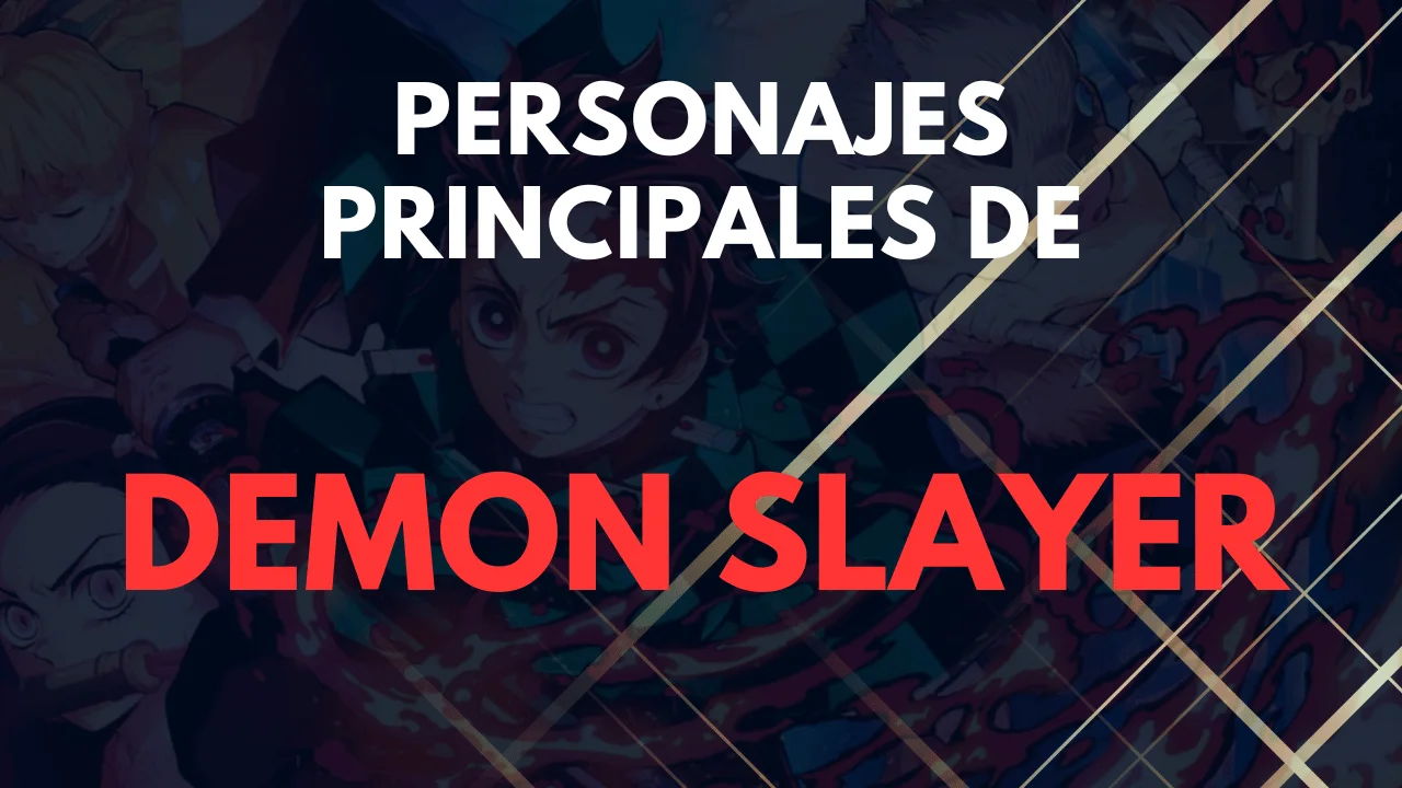 personajes principales de demon slayer