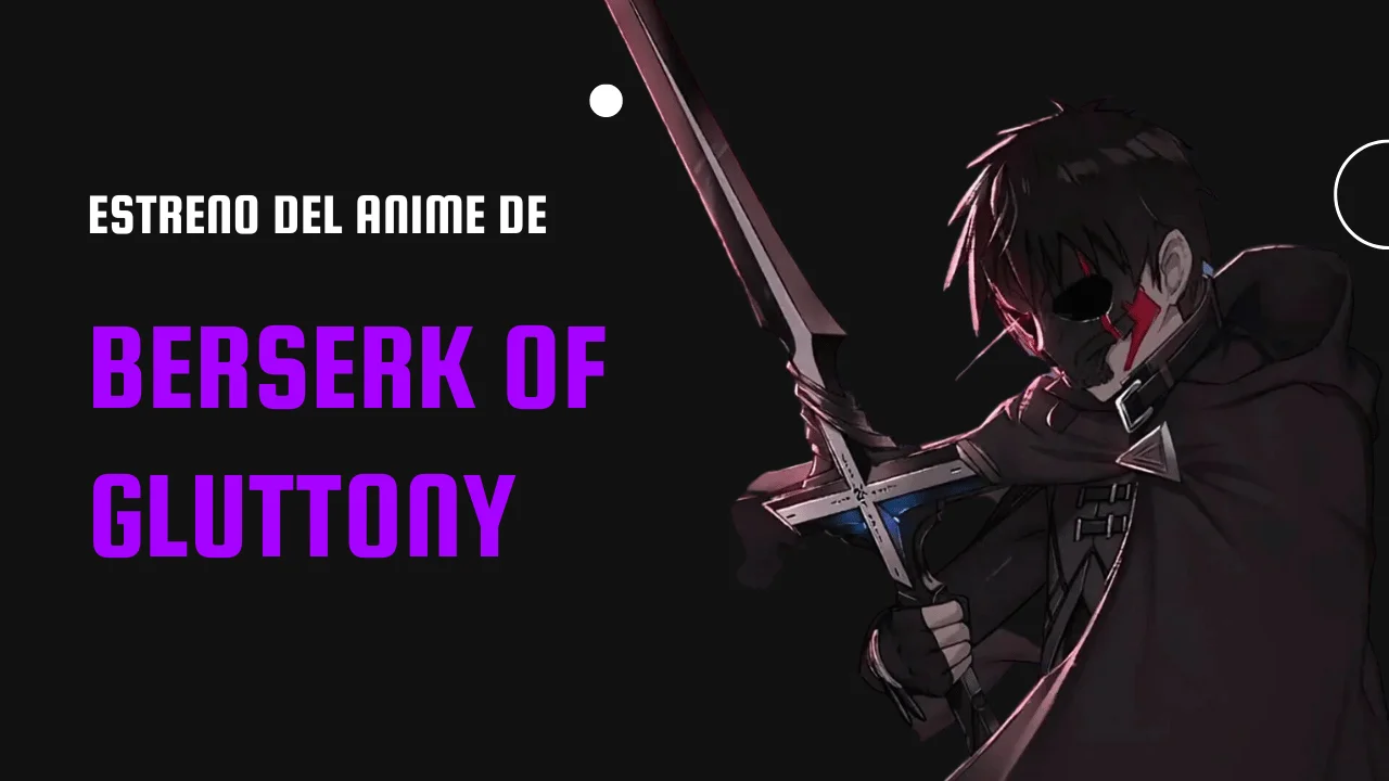 Berserk of Gluttony - Data de estreia do anime revelada - AnimeNew