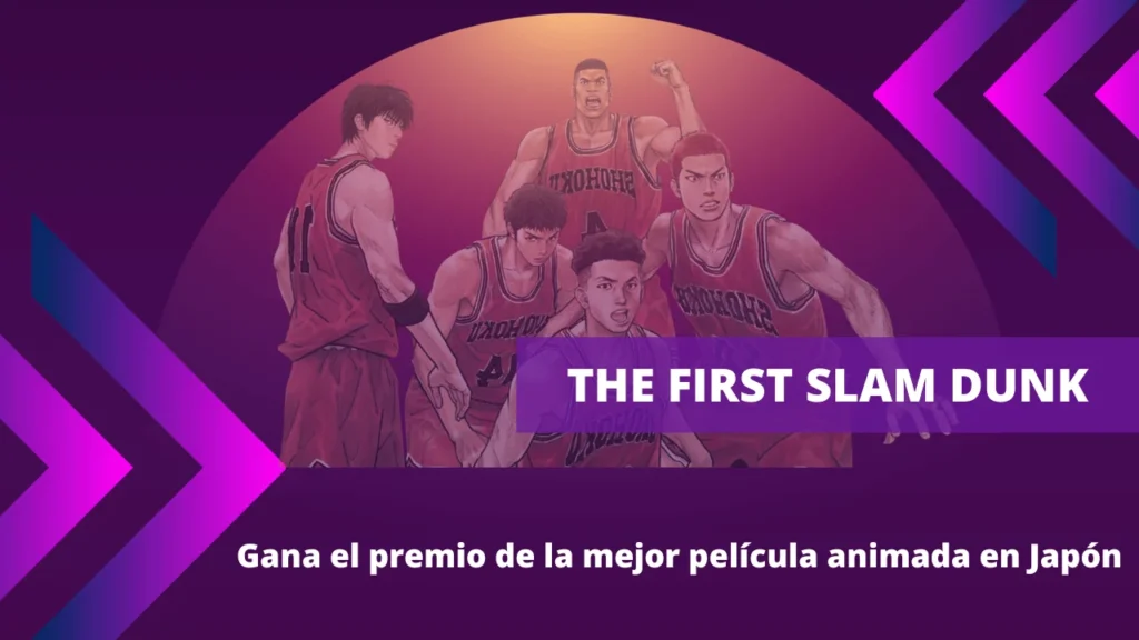 The First Slam Dunk gana el premio de la mejor película animada en Japón
