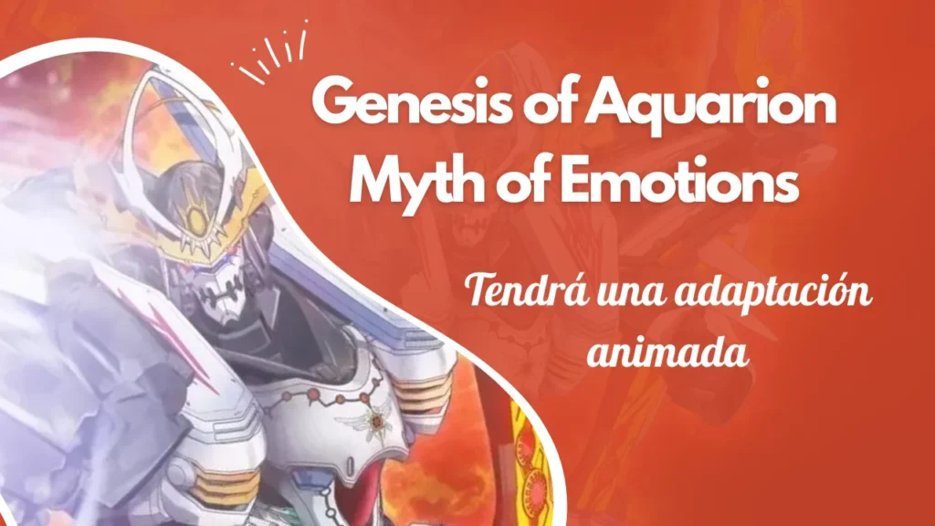 Genesis of Aquarion Myth of Emotions adaptación animada