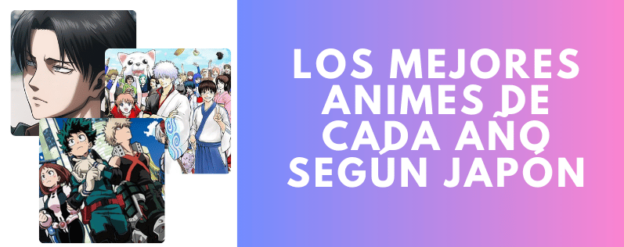 Los mejores animes de cada año según Japón